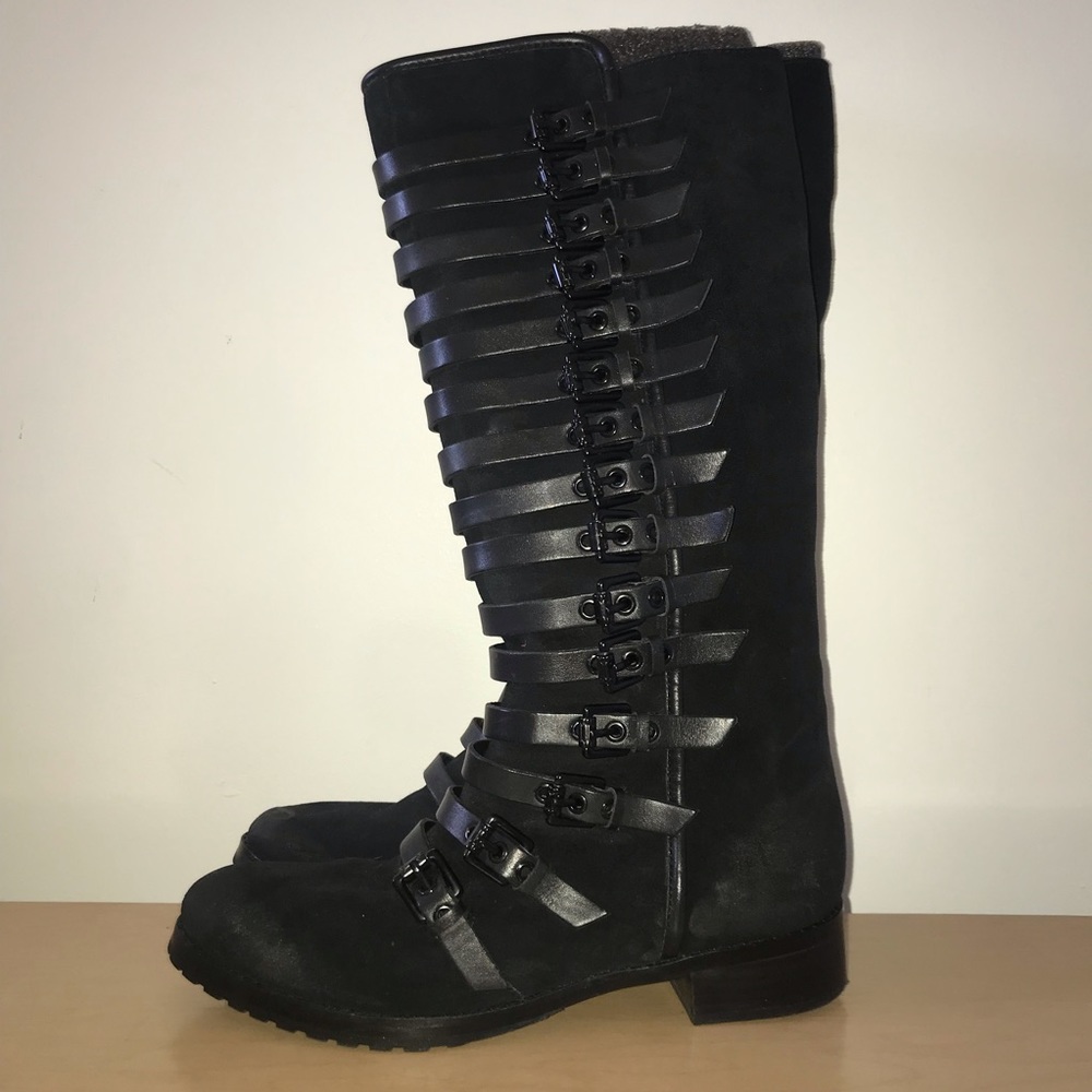 Luxury Rebel Leigh Knee High Boots Size 8